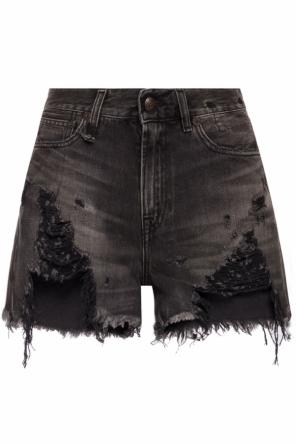 Raw-edge denim shorts, zdjęcie 1 Raw-edge denim shorts od R13